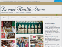 Tablet Screenshot of discounthealthstoreltd.com